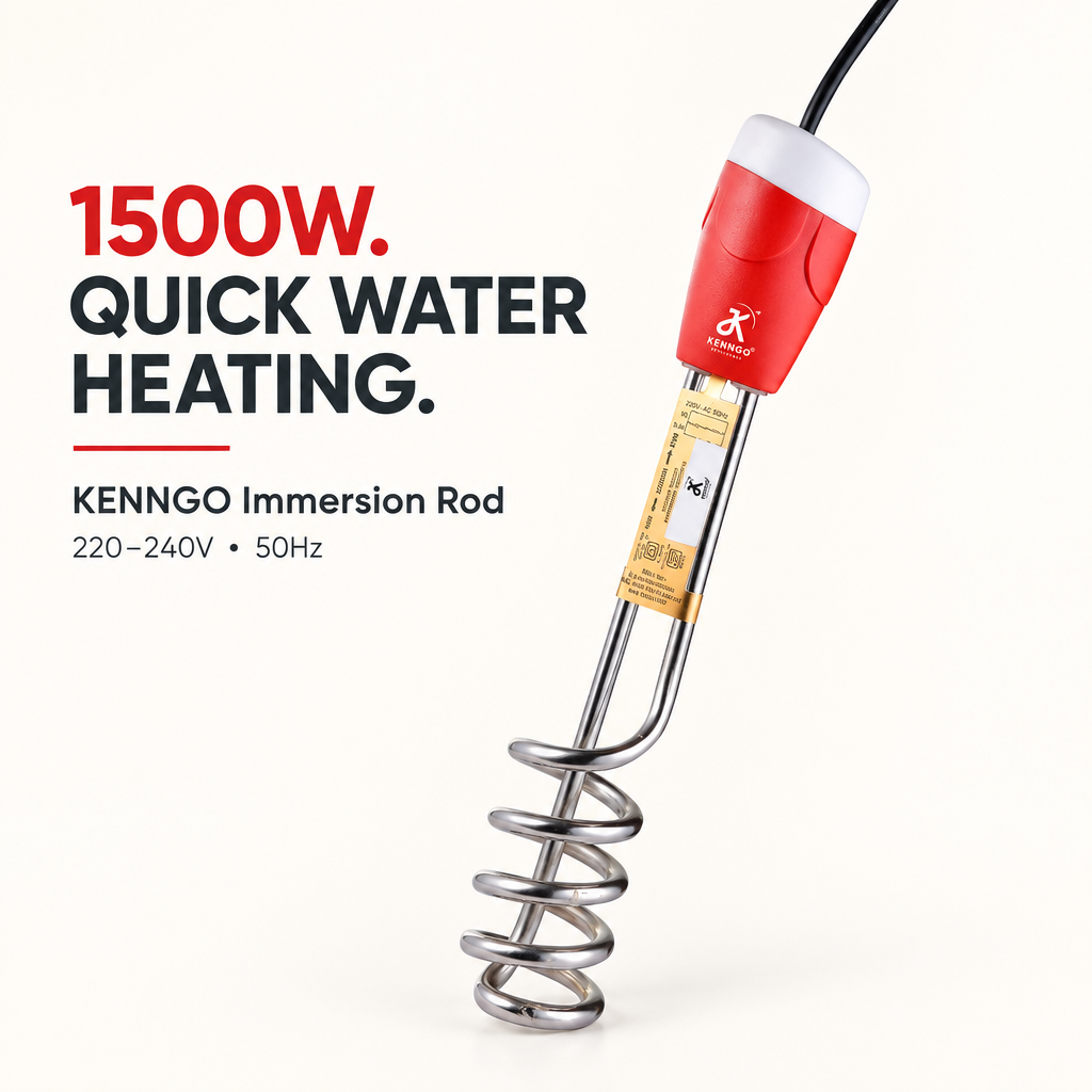 KENNGO 1500W Immersion Rod | Quick Water Heater