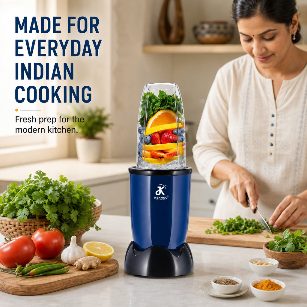 KENNGO NutraHealth 3-in-1 Blender – Blue