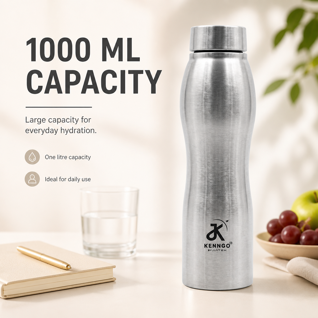 Silver Water Bottles Details