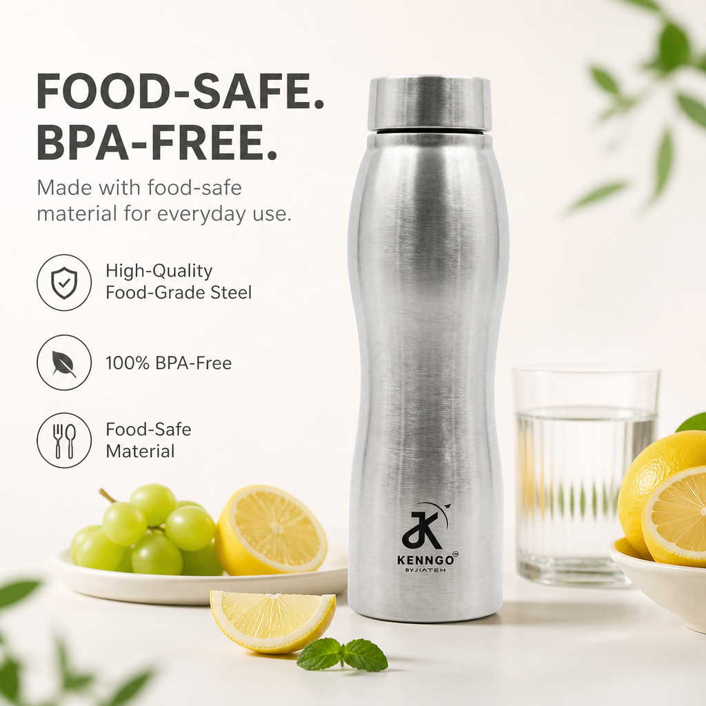 Silver Water Bottles Details