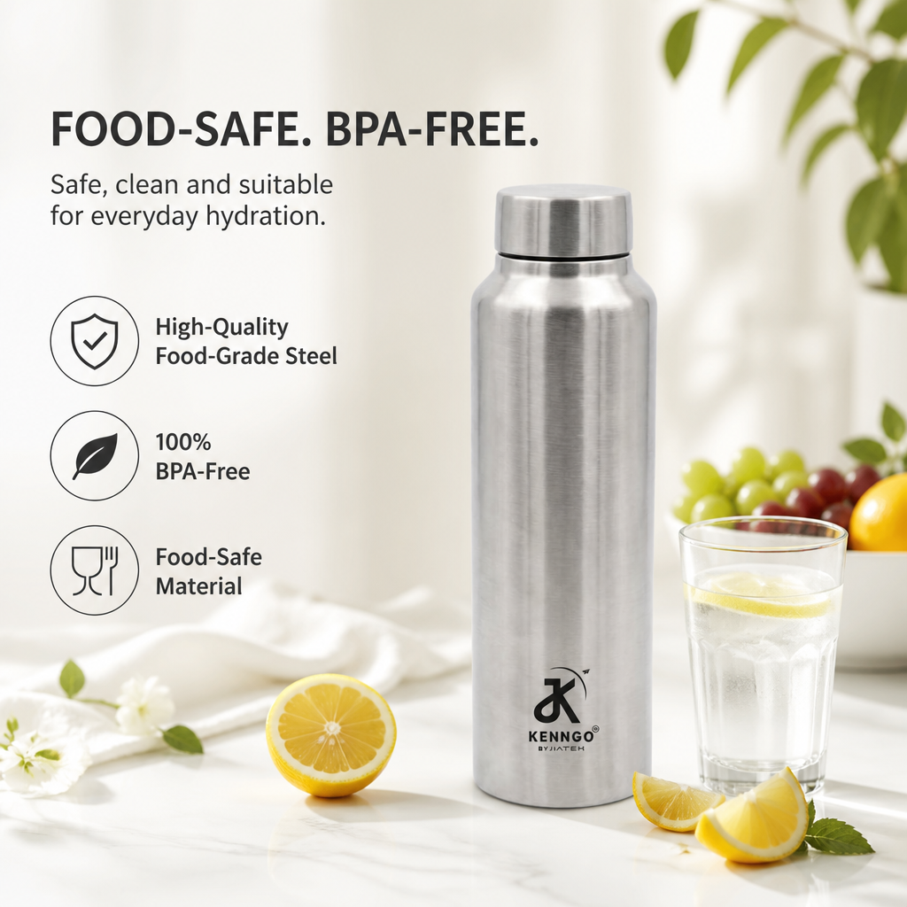 Silver Water Bottles Details