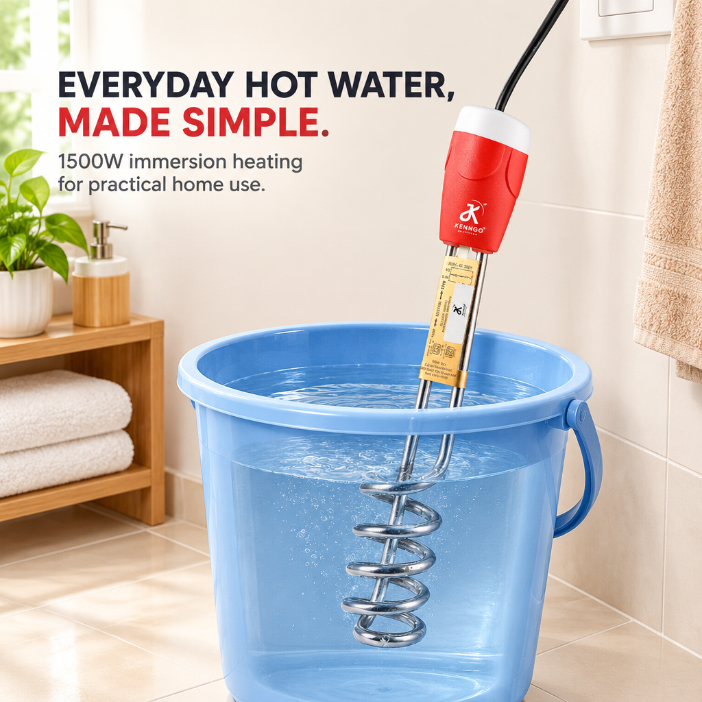 KENNGO 1500W Immersion Rod | Quick Water Heater