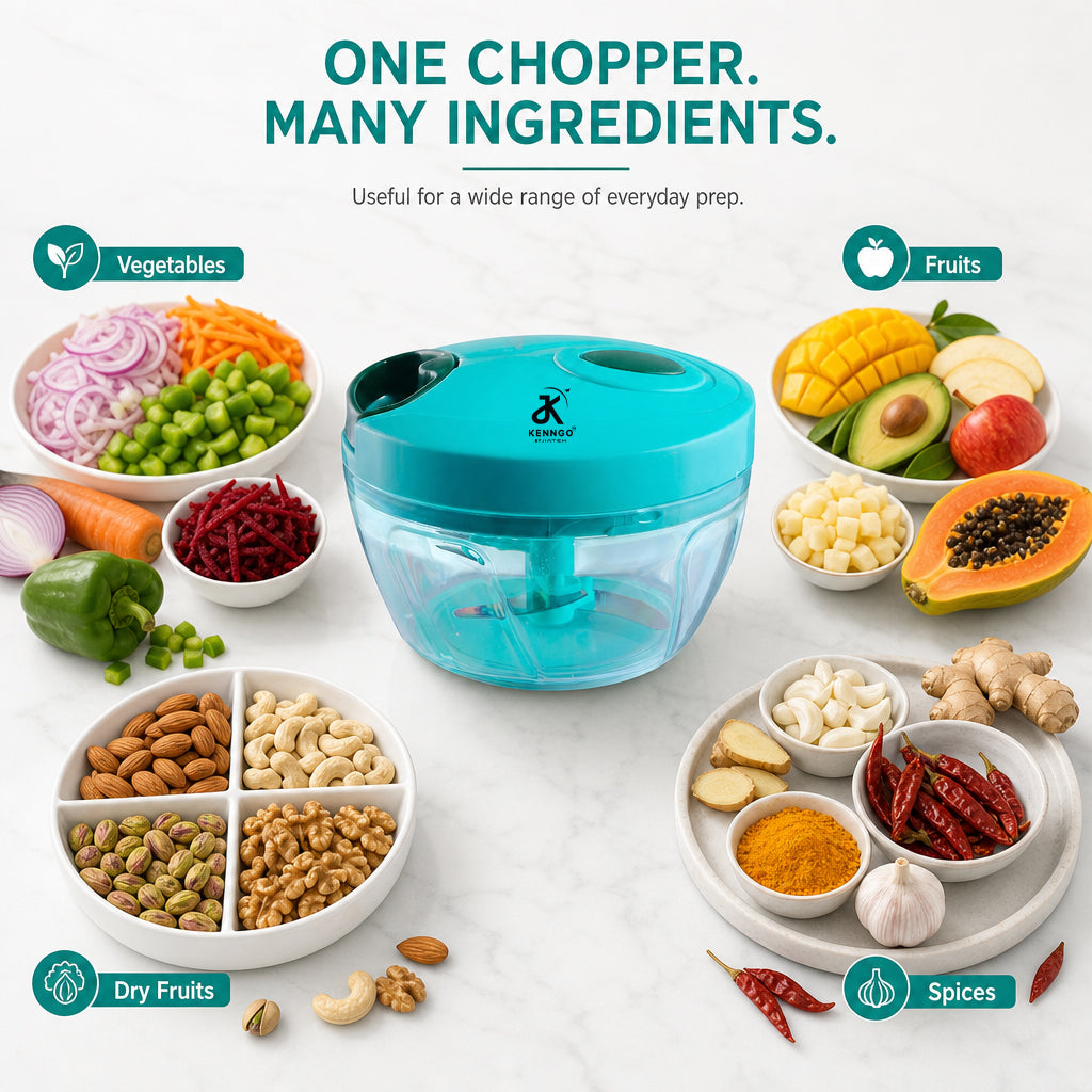 KENNGO String Vegetable Chopper – Green
