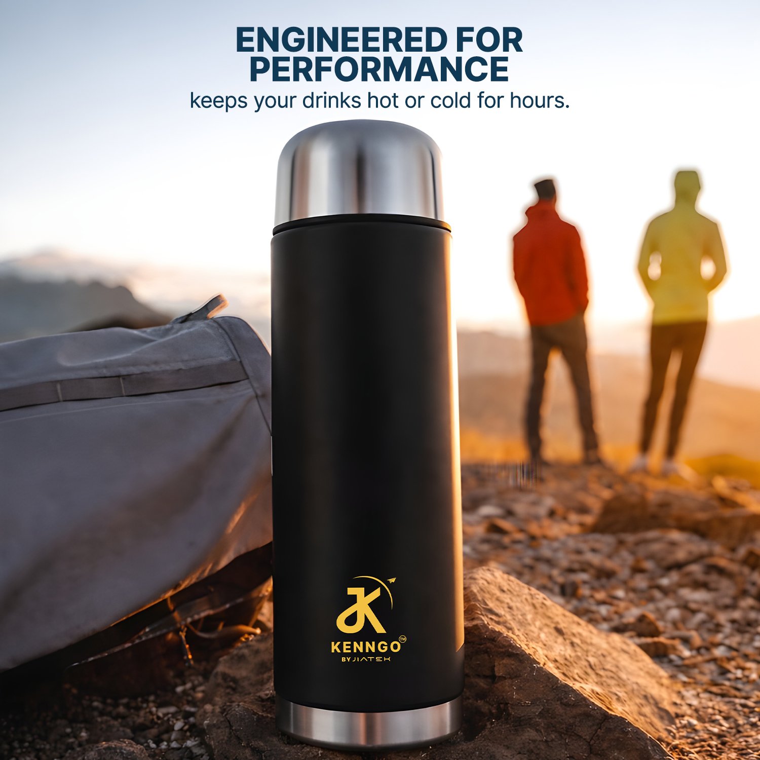 Kenngo Double Insulated Colour SS Bottle - Image 2