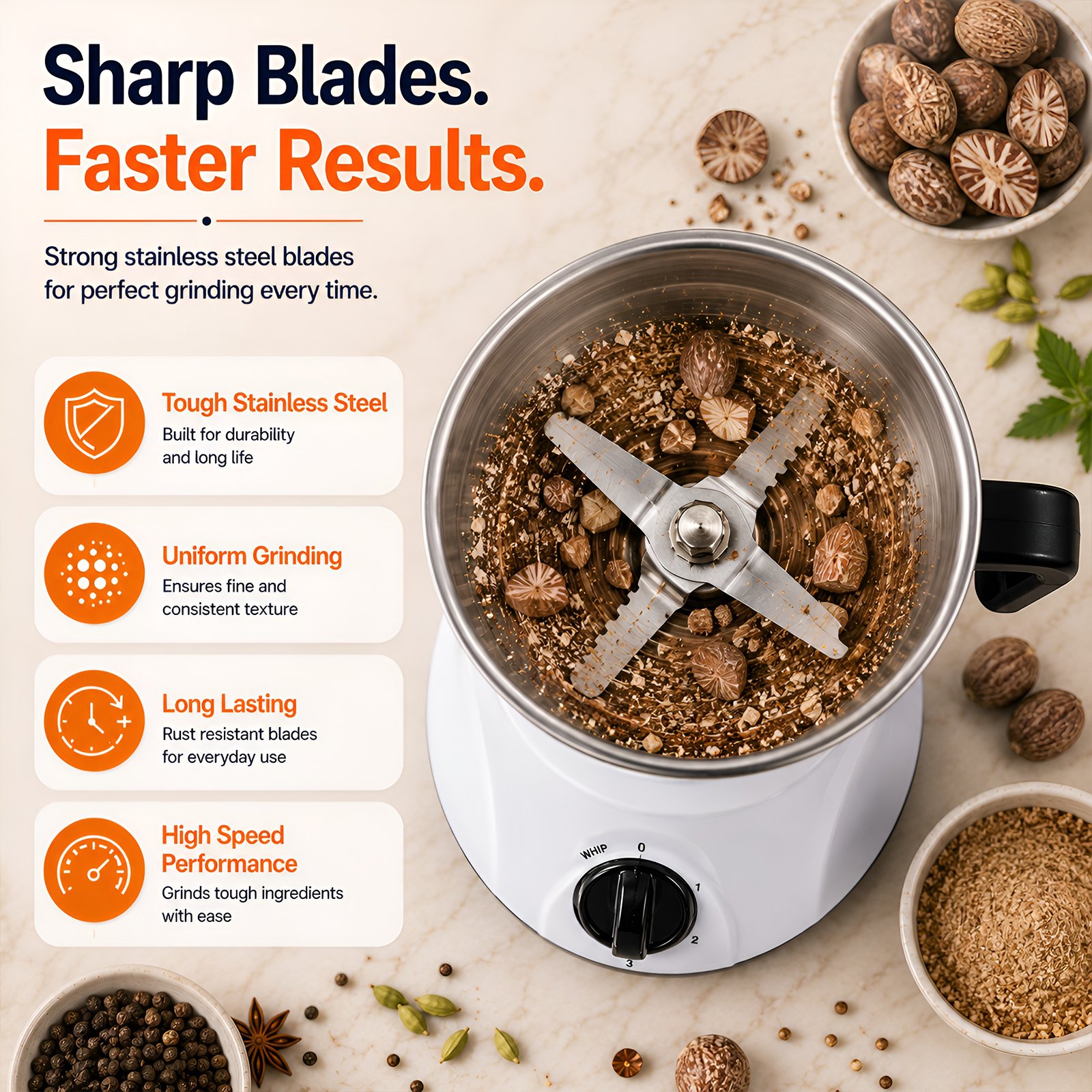 Kenngo 2-Jar Mixer Grinder - Image 7